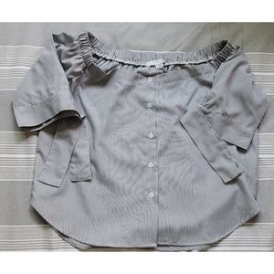 Off the shoulder blouse